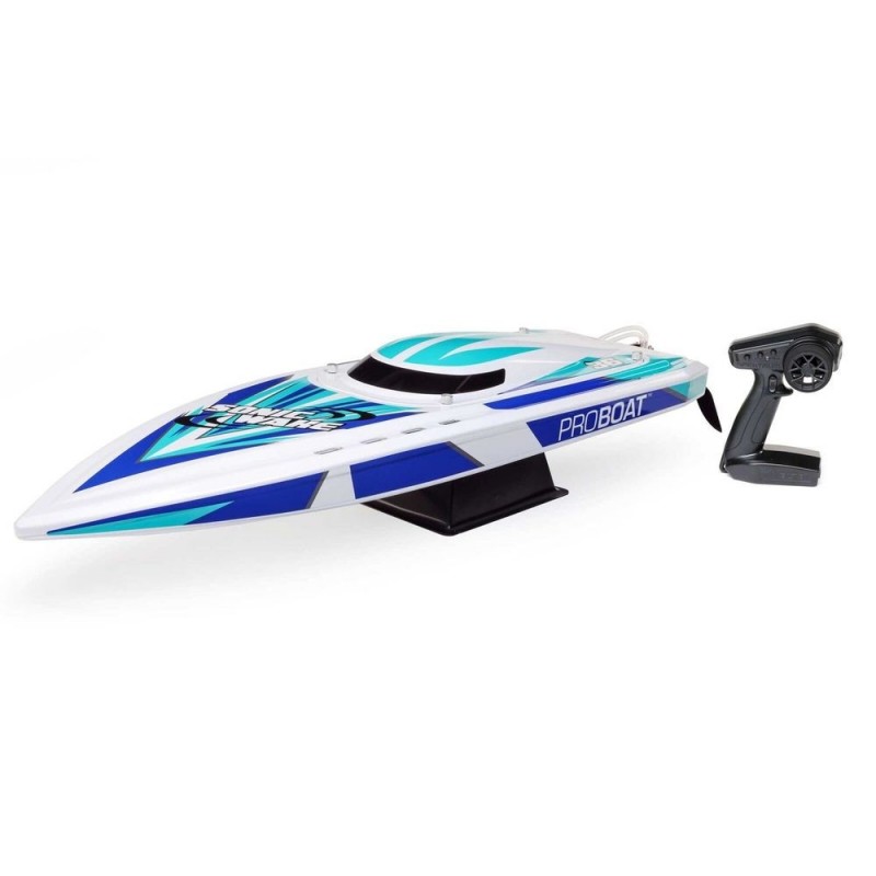 Barca Proboat Sonicwake V2 36 BL Blu/Bianco RTR