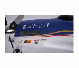 Kit FMS P51D Blue Thunder II PNP con reflex - Edizione limitata - circa 1,10m