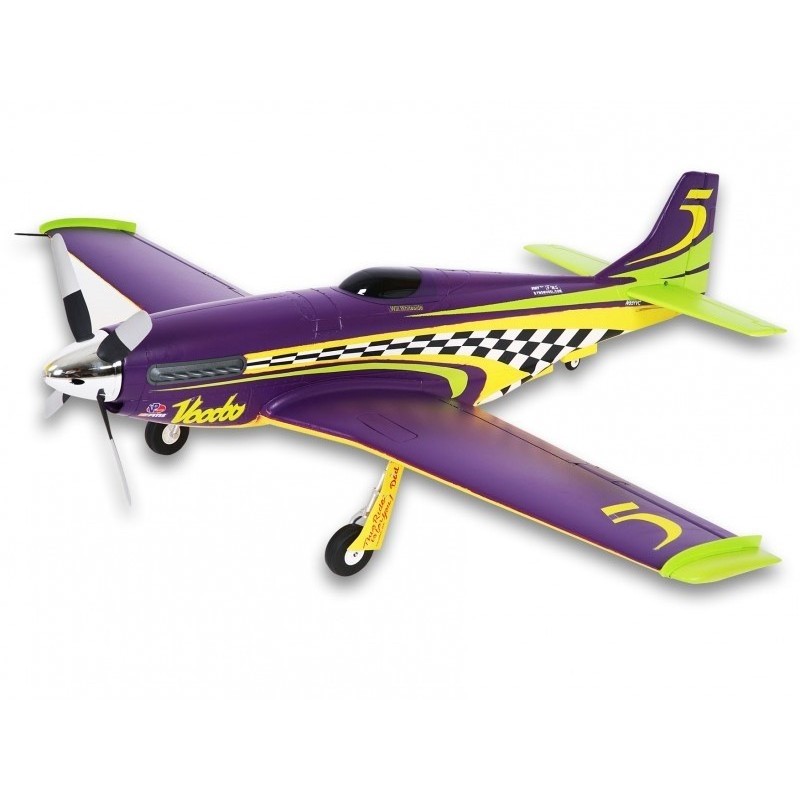 FMS P51D Voodoo I PNP kit con reflex - Edizione limitata - circa 1,10m