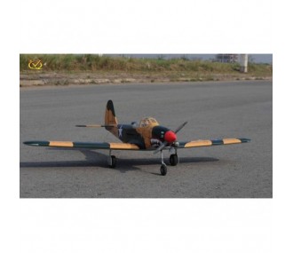 Aereo VQ Modello P-39 Airacobra 1.58m sumer camo