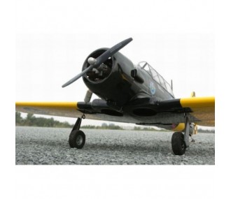 Flugzeug VQ Model AT-6 Texan 1.54m schwarze Version