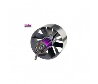 Turbine Hacker Stream Fan 120mm 700kV (10-12S Lipo - 6.6Kg - 8.8kg Schub)