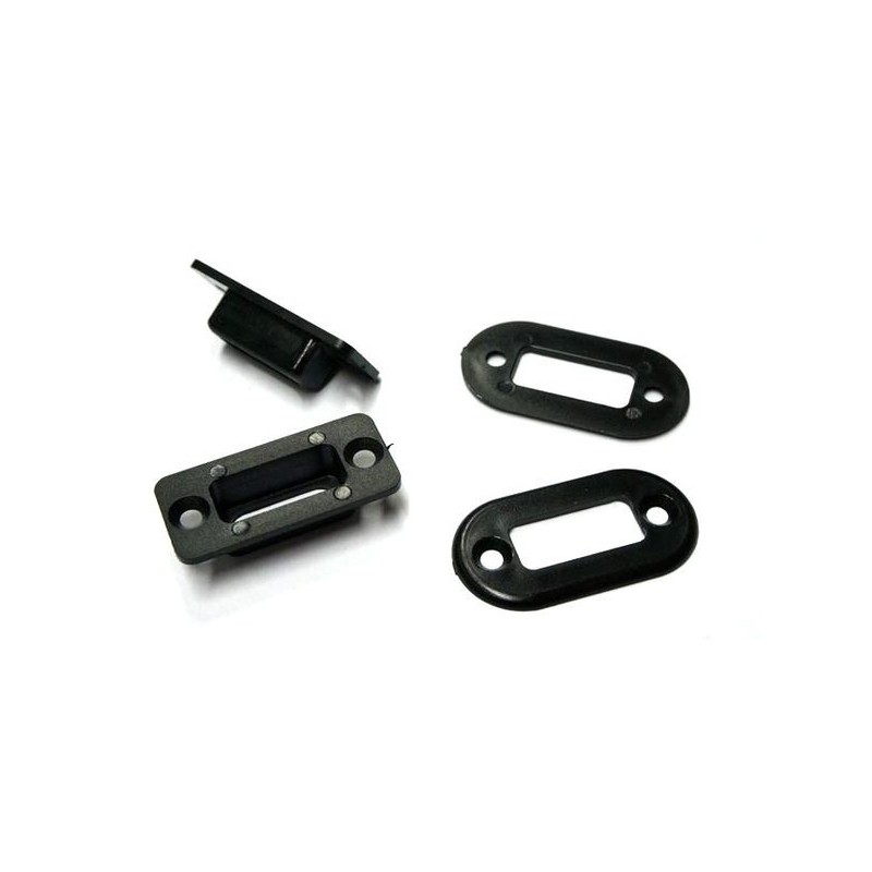 Support Prise MPX 6p. avec flanc à visser (4 pcs) Emcotec