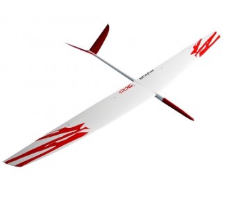 Planeur RCRCM 300 Carbone F3F/F3B blanc et rouge 2,90m