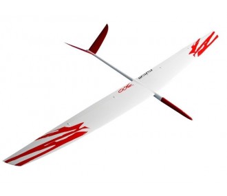 Segelflugzeug RCRCM 300 Carbon F3F/F3B weiß und rot 2,90m