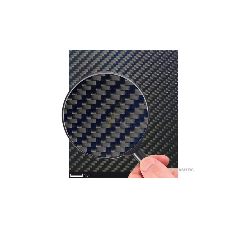 Plaque carbone ECOTECH 3,0mm 15x35cm R&G