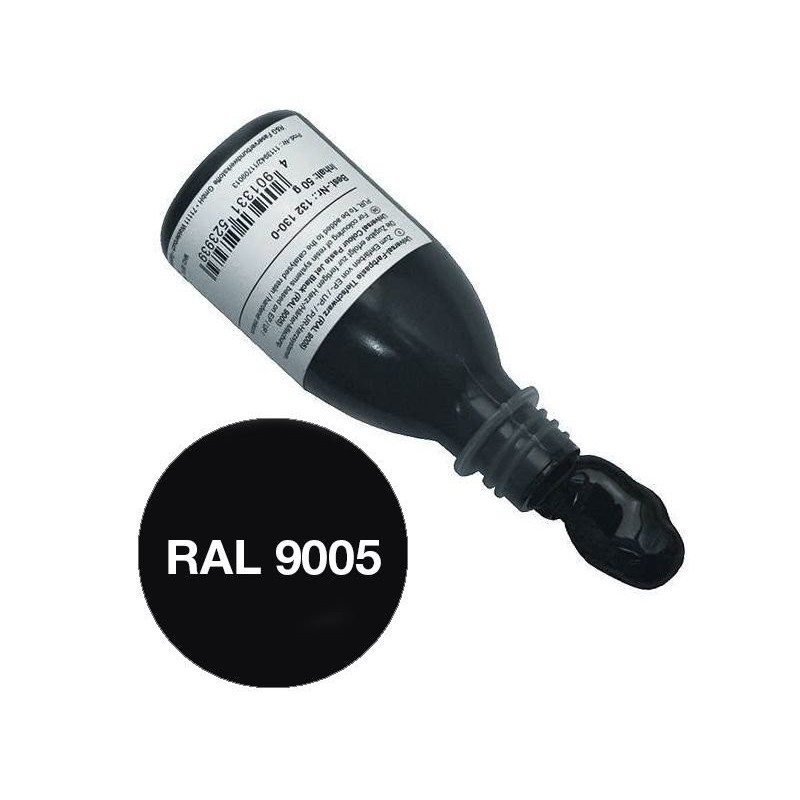 Epoxy coloring paste black (RAL 9005) 50g R&G