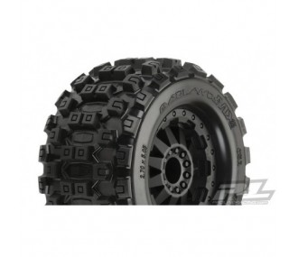 Proline badlands mx28 2.8 tires + f-11 rim (x2)
