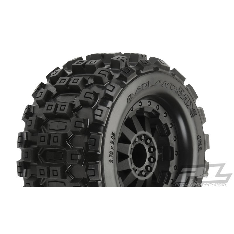 Neumáticos Proline badlands mx28 2.8 + llanta f-11 (x2)