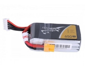 Batteria Tattu Lipo 2S 7.4V 650mAh 75C XT30