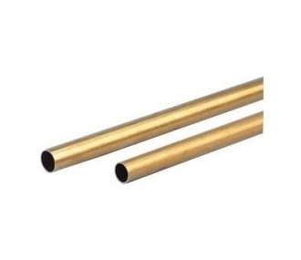 Hard brass tube 5,4/4,6mm 1m