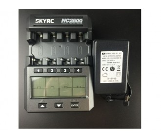 Cargador de pilas AA/AAA NC2600 12V/220V SKYRC