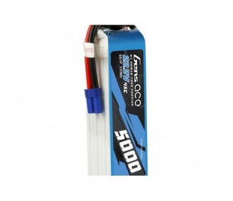 Batería Gens ace lipo 6S 22.2V 5000mAh 45C con conector EC5