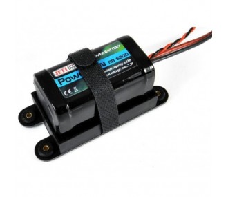 Batterie Rx LiIon 2S 7.2V 6200mAh Jeti