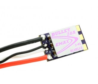 Controlador D-shot Bullet Series 20A 2-4S BLHeli_S Emax