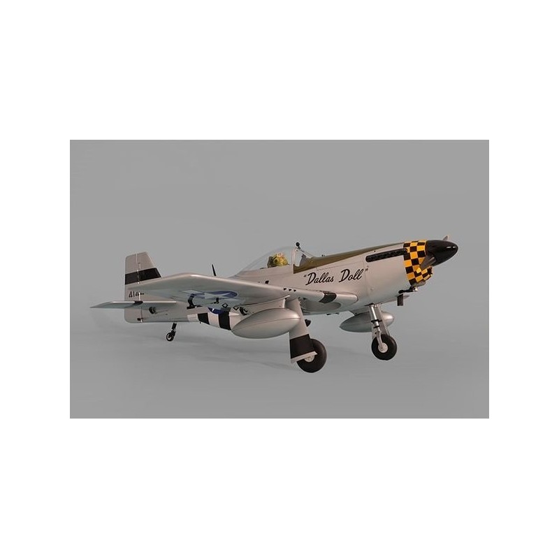 Phoenix Model P-51 Mustang Grigio/Verde 50-60cc GP/EP ARF 2,19m