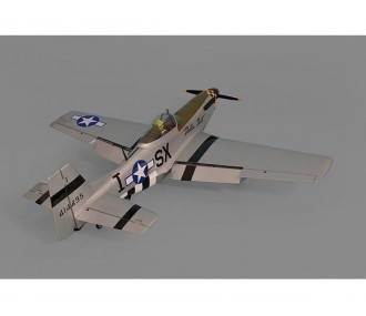 Avion Phoenix Model P-51 Mustang gris/vert 50-60cc GP/EP ARF 2.19m