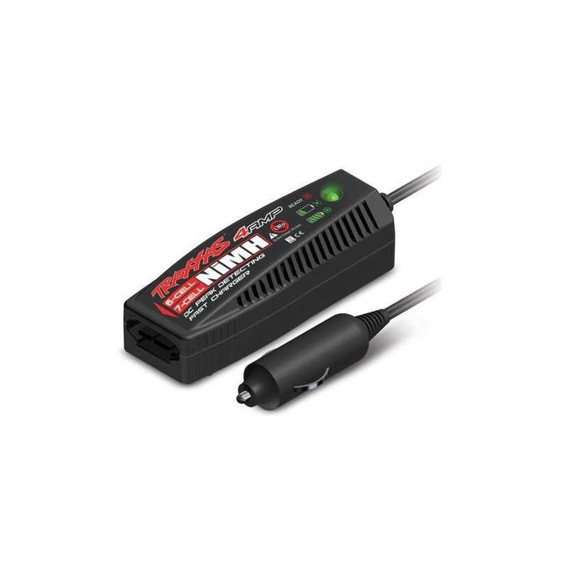 Caricabatterie Traxxas 12V NiMh 4A 7,2-8,4V spina ID 2975