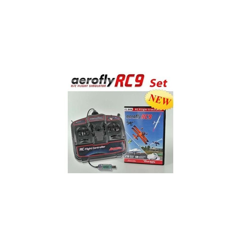 Aerofly RC9 Simulator + Game commander Mode 2