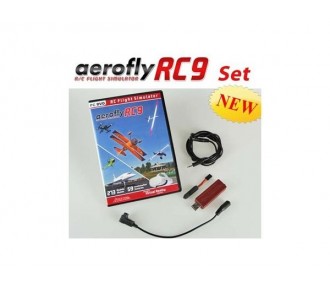 Aerofly RC9 Simulator + Futaba interface