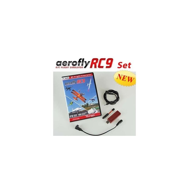 Aerofly RC9 Simulator + Futaba interface