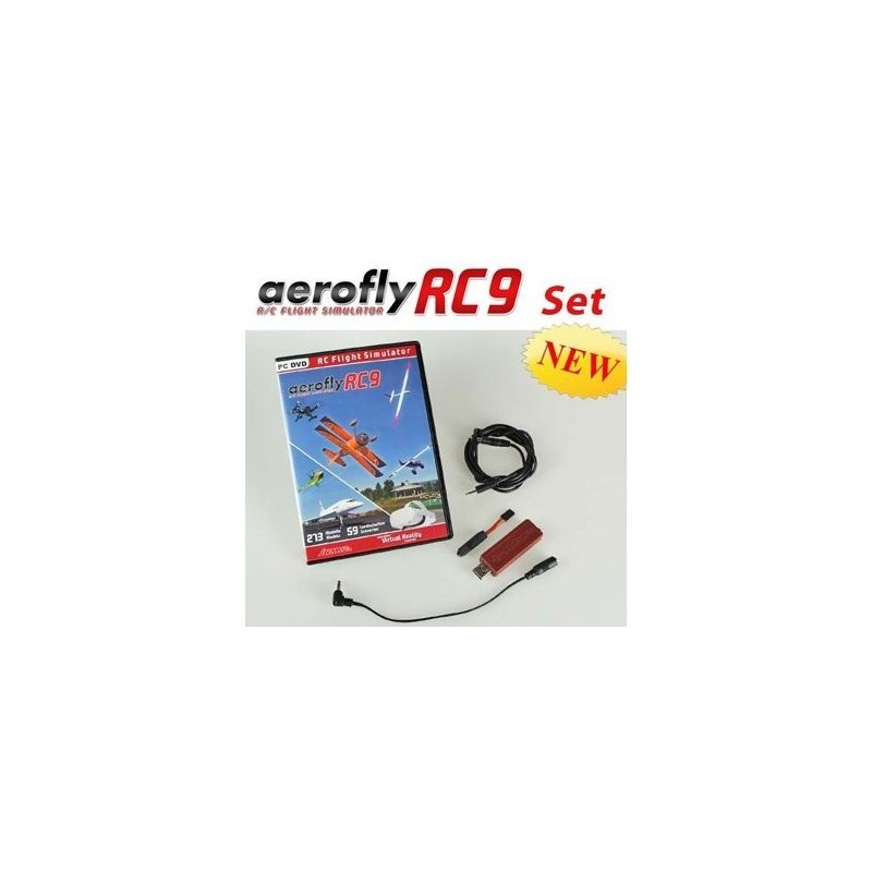 Aerofly RC9 simulator + Spektrum interface