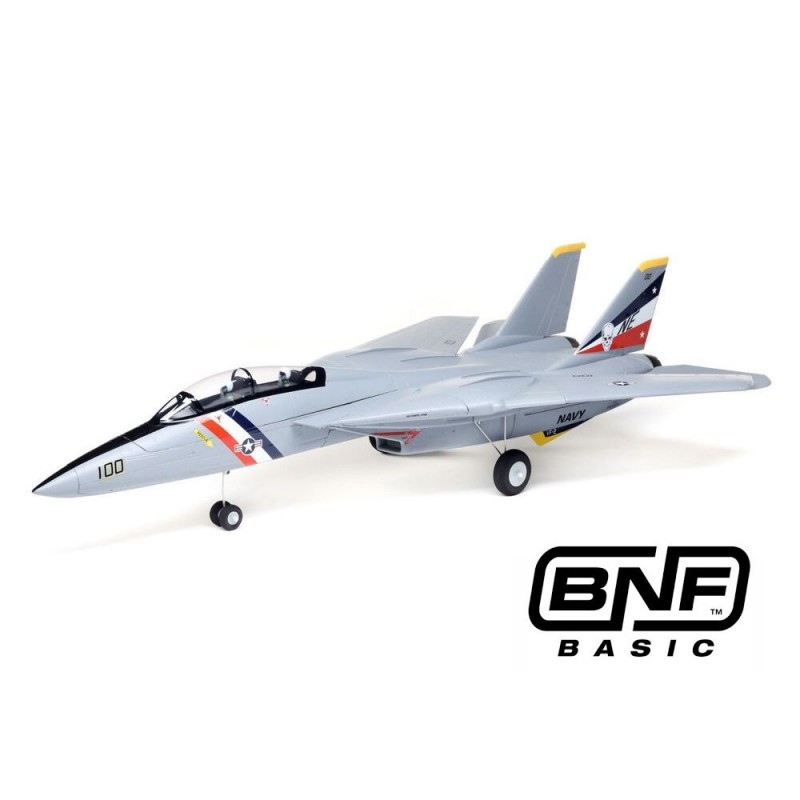 E-flite F-14 Tomcat Twin 40mm EDF BNF Basic AS3X / Safe Select Jet aprox.0.76m