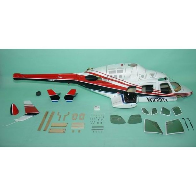 BELL 222 Red Class 700 Funkey