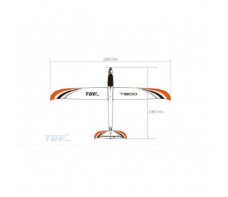 Motorglider Top Rc Hobby T1800 PNP approx.1.80m