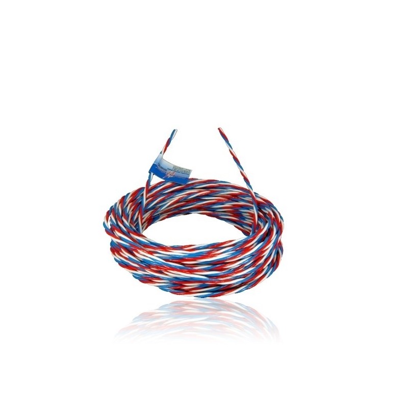 Silicone cable 3 strands 0,35mm² twisted 10m PowerBox Premium