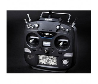 Radio Futaba 12K Mode 1 + R3008SB (mit Tx-Akku + Ladegerät)