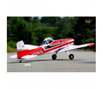 Cessna 188 Awagon 60-90 size EP-GP Red - White version ( Wingspan 2 meters)