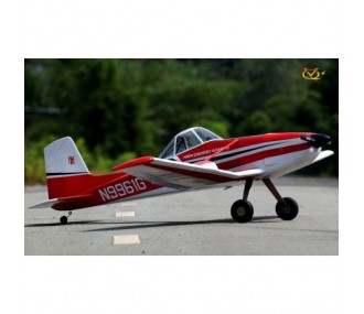 Cessna 188 Awagon 60-90 size EP-GP Red - White version ( Wingspan 2 meters)