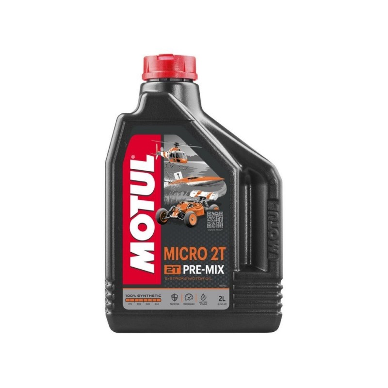 Aceite de motor micro 2T 100% sintético