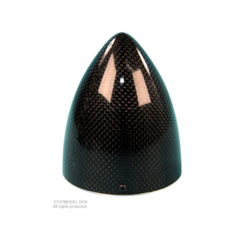 TRIPAL CARBON CONE Ø90mm WITH ALUMINATED FLANGE