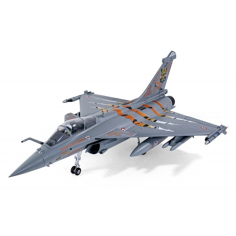 Jet Dassault Rafale 64mm EDF PNP kit (Grey/Tiger) + gyro reflex