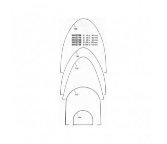 ALU KS CONO ø 140x110mm