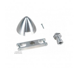 CONO DE ALUMINIO DE PRECISIÓN Ø30/Ø4mm