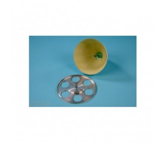 Cone ø60mm fiber with central screw TOPMODEL