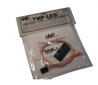 Sensor de temperatura TMP-LED y aviso de tensión LED