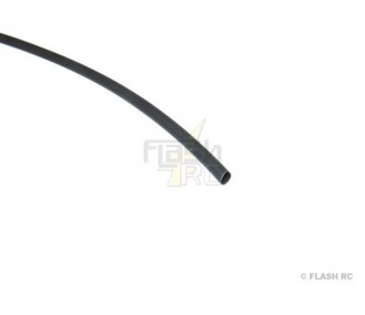 50cm Gaine Thermo 2:1 NOIRE 2,4mm