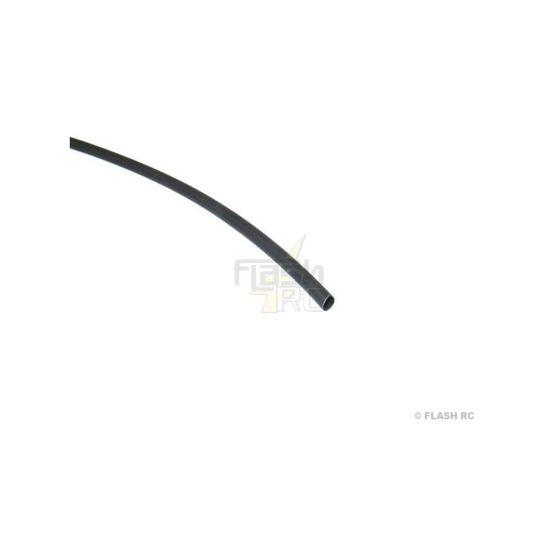 50cm Gaine Thermo 2:1 NOIRE 2,4mm