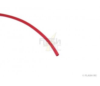 50cm Gaine Thermo 2:1 rouge 2,4mm