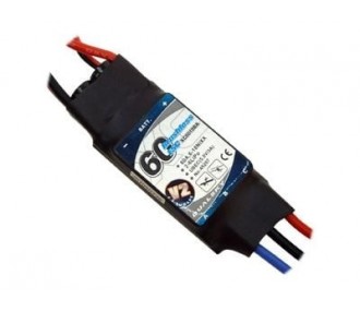 Brushless Controller 60A V2 - XC6018BA Dualsky