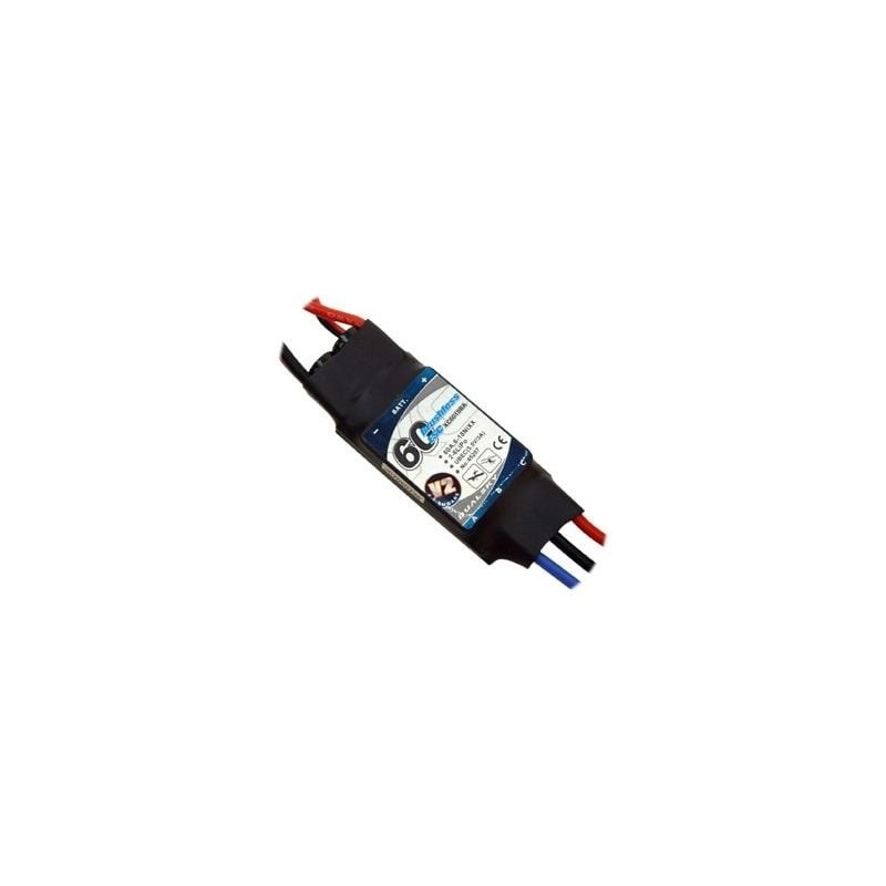 60A V2 Brushless Controller - XC6018BA Dualsky
