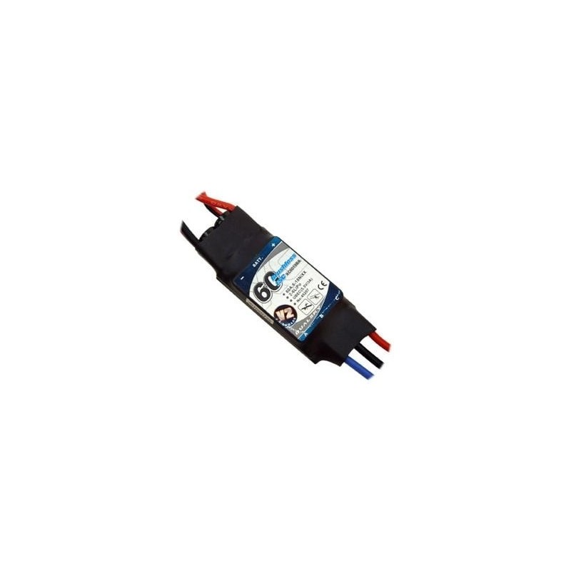 Brushless Controller 60A V2 - XC6018BA Dualsky