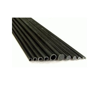 Tubo de carbono DPP Ø4x3x1000mm R&G