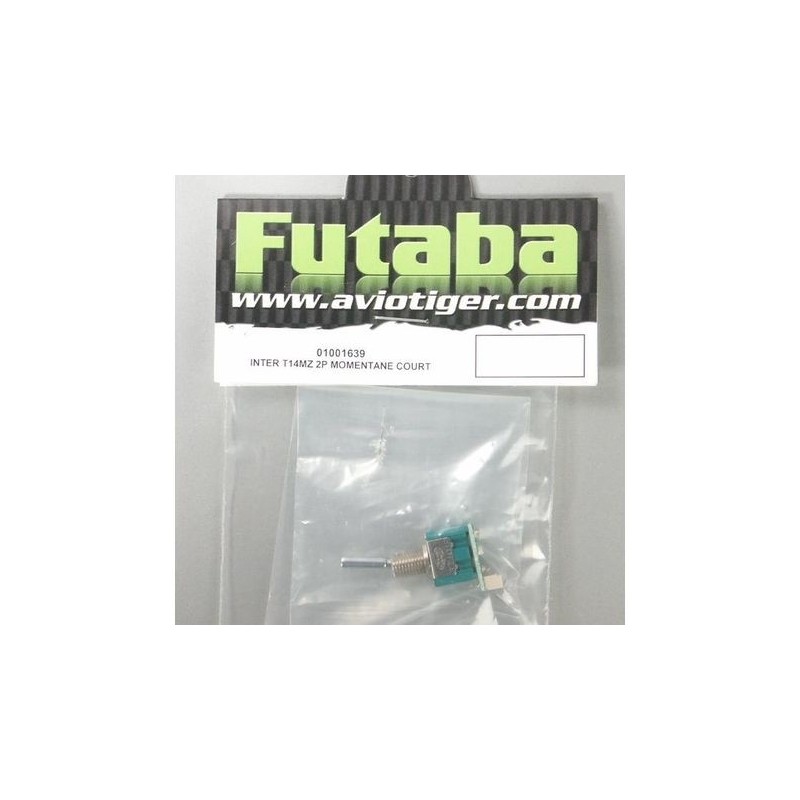 Futaba 14MZ/18MZ interruptor corto momentáneo de 2 posiciones