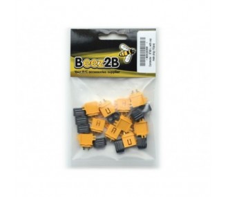 Prise XT60 male avec capuchon (10 pcs)