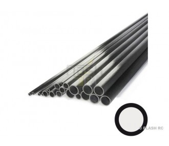 Pultruded carbon tube Ø7x5x1000mm R&G